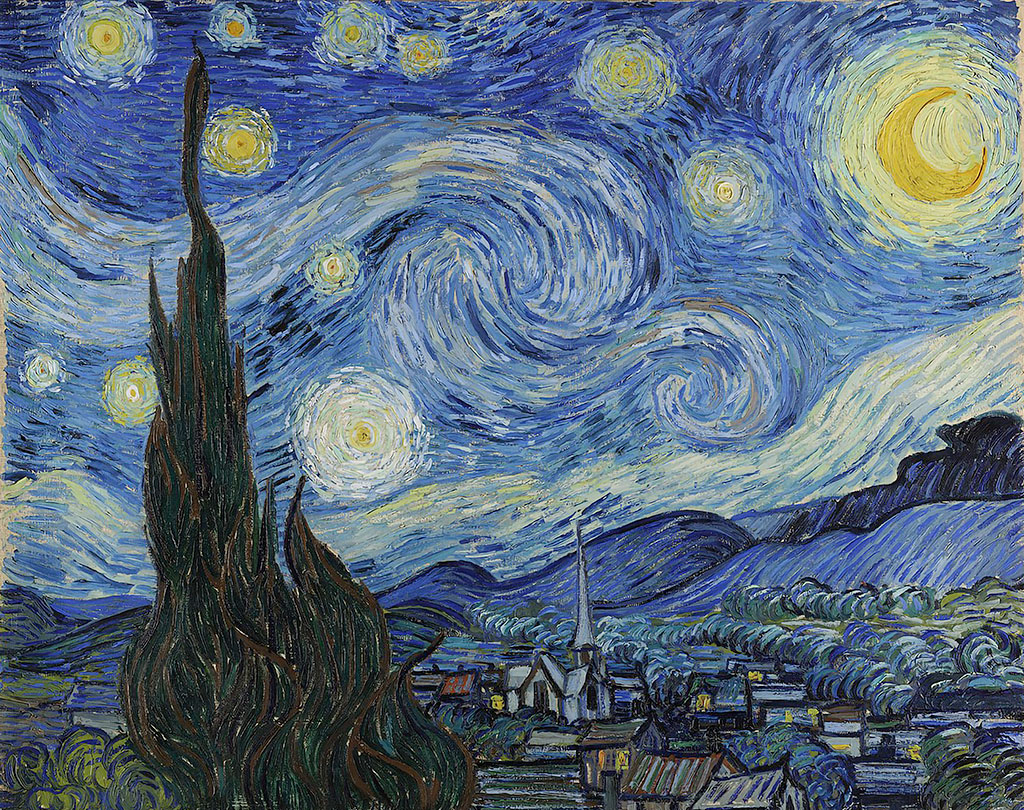 Van Gogh, Notte Stellata