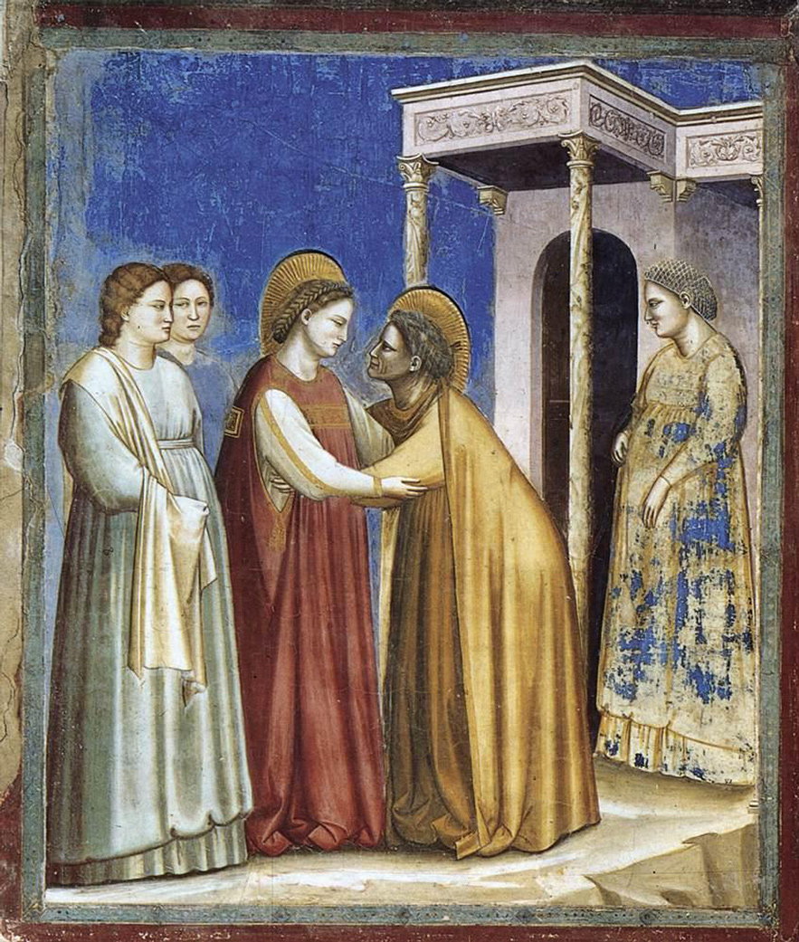 Giotto di Bondone Visitazione