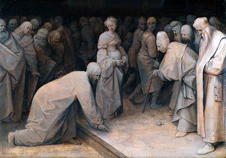 Bruegel, Cristo e l'adultera