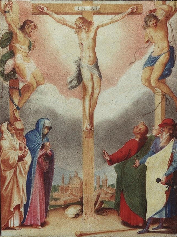 Mariani Valerio, Crocifissione di Cristo, sec. XVII.