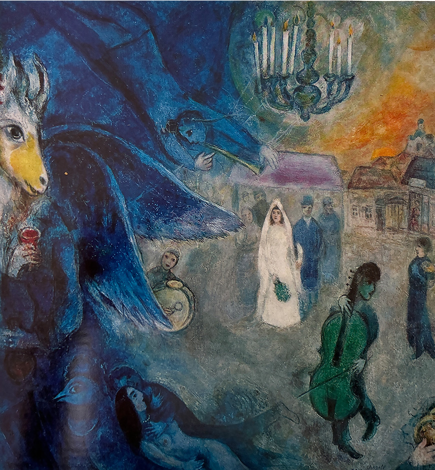 Chagall, Les Lumières du mariage