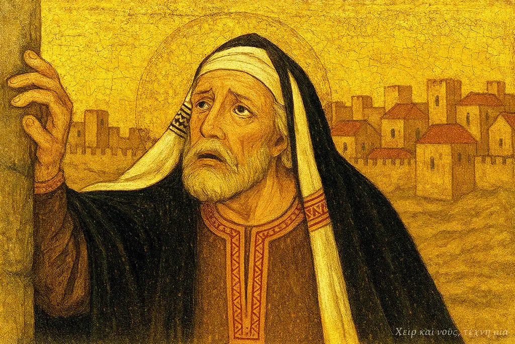 Nicodemo vede il Cristo crocifisso